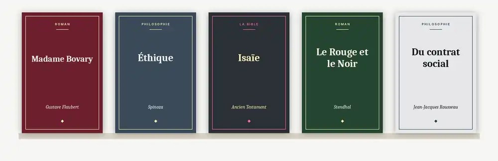 Étagère 6 du Book club