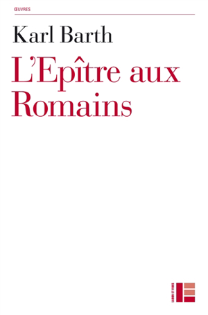 Couverture de L’Épître aux Romains, Karl Barth